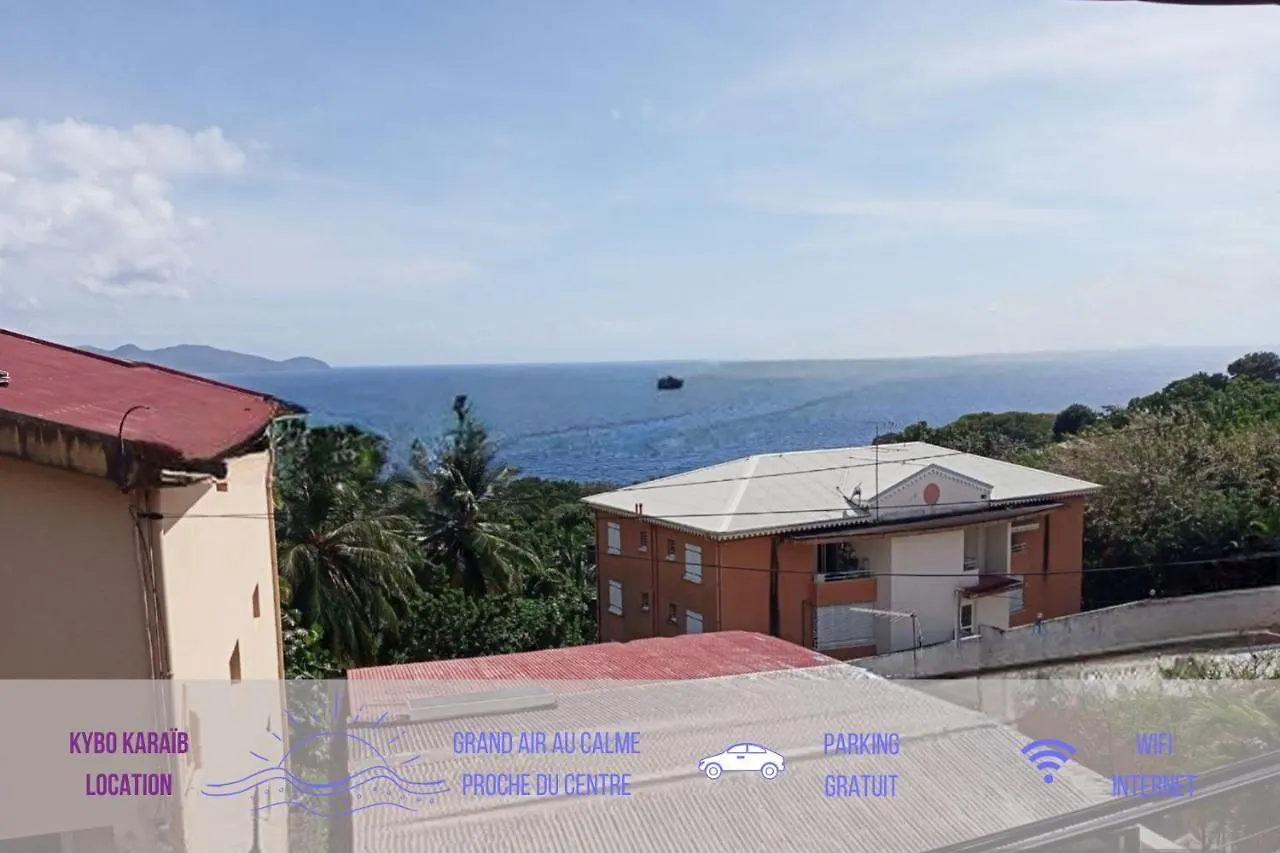 T3 Bel Enclos Schoelcher Kybo Karaib Location Vue Mer Calme Apartment